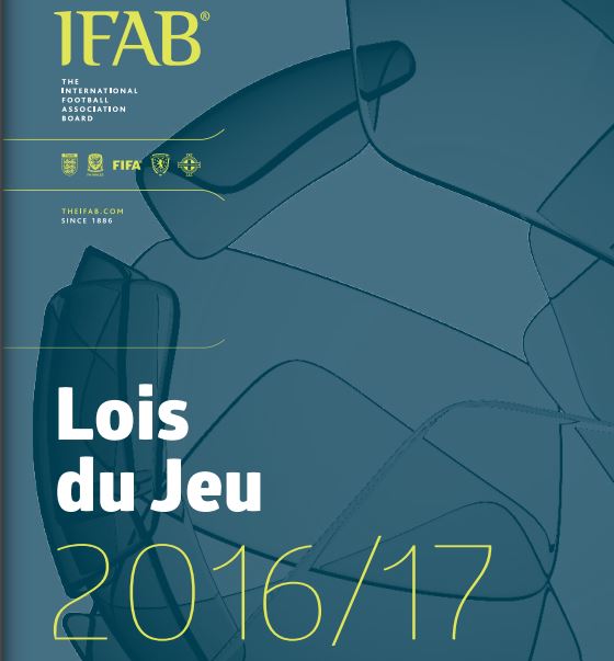 Lois du jeu 2016 avec résumé des nouvelles modifications