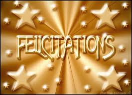 FELICITATIONS
