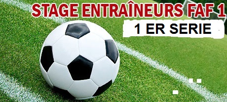 STAGE ENTRAINEUR FAF.1 - S1