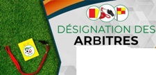 DÉSIGNATION DES ARBITRES