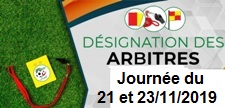 Désignation des Arbitres
